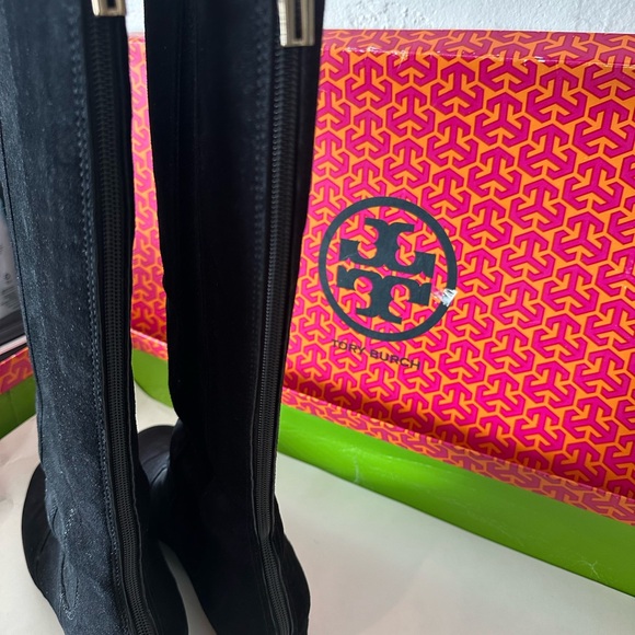 Tory Burch Ireland Suede Boots - Picture 9 of 12